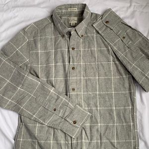 JCrew NWT Slim Untucked Heather Gray Shirt
